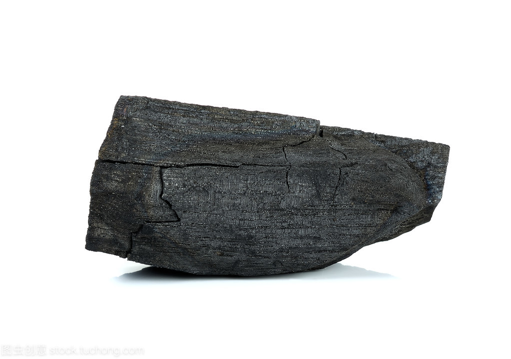 白色背景下的木炭與潤滑油銷售 分離的藝術(shù)與商業(yè)融合